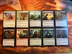 MTG 10 x Shapeshifter Secret Lair Commander Deck: Everyone's Invited Near-Mint!! - Image 1