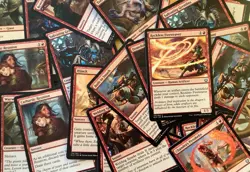 MTG - 10 x RANDOM RED BULK COMMONS - KALADESH - Image 1