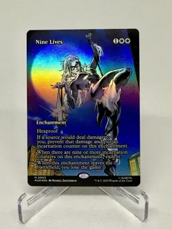 MTG Spider-man Source Material Nine Lives FOIL Mythic 0003 - Image 1