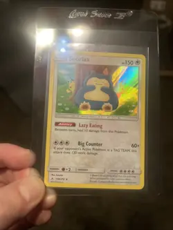 2019 POKEMON SNORLAX 158/214 -UNBROKEN BONDS- RARE- HOLO -NM/LP - Image 3