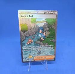 2024 Pokemon SV Twilight Masquerade TWM EN Lana's Aid #219/167 SIR - Image 1