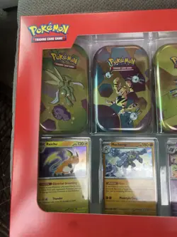 Pokemon TCG 151 Mini Tins 4 Pack + 4 Promos NIB Sealed Sams Club Exclusive NEW - Image 2