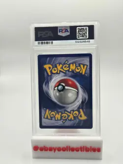 PSA 8 Pokemon 1999 Shadowless 1st Edition Base Set Drowzee #49 - Image 2