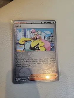 Pokemon TCG Iono Scarlet & Violet: Paldean Fates 080/091 Reverse Holo Uncommon C - Image 1