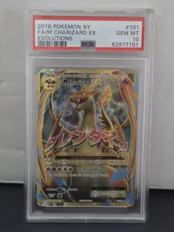 M Charizard EX Full Art PSA 10 Pokemon XY Evolutions 101/108 🔥🔥🔥 - Image 1