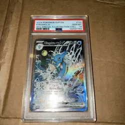 Pokemon TCG Scarlet and Violet Black Star Promo Kingdra EX 131 PSA 10 - Image 1