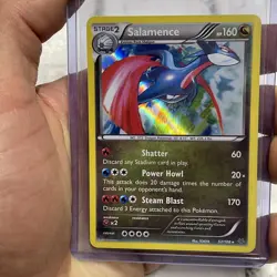 Pokemon Salamence 57/108 (Cosmos Holo) Promo Blister Exclusives Near Mint NM TCG - Image 1