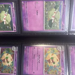 Cottonee MEP 018 & Whimsicott MEP 019 Pokemon Phantasmal Flames Blister Promos - Image 1