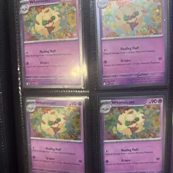 Cottonee MEP 018 & Whimsicott MEP 019 Pokemon Phantasmal Flames Blister Promos - Image 3