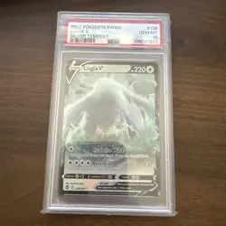 Pokemon 2022 Lugia V 138/195 Silver Tempest GEM MINT PSA 10 - Image 1