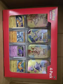 Sam’s Club Pokemon 151 Mini Tin 4 Pack NEW/SEALED/SHIPS FAST - Image 2