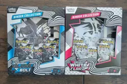 Pokemon Black Bolt and White Flare Binder Collection Bundle Set of 2 - Image 1