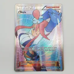 Pokemon XY Breakpoint Skyla 122/122 Full Art Trainer Holo Rare - NM TCG - Image 1
