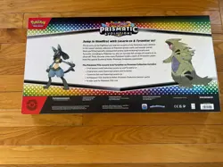 Pokemon TCG PrismaticEvolutions Lucario EX & Tyranitar EX Premium Box NEW SEALED - Image 5