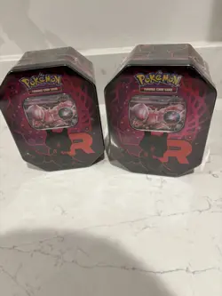 Pokemon TCG Destined Rivals Team Rocket Tin: Mewtwo Ex - Image 2