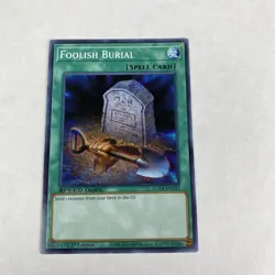 Yugioh Foolish Burial SGX4-END15 1st Edition Speed Duel Midterm Destruction - Image 1
