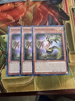 3X Starliege Seyfert - SDAZ-EN014 - NM Common 1st Ed Yugioh - Image 1
