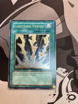 Yugioh Lightning Vortex Ultimate Rare 1st Edition FET-EN040 LP - Image 1
