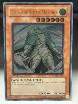 Raiza the Storm Monarch (UTR) FOTB-EN026 Force of the Breaker Ultimate 1st - Image 1