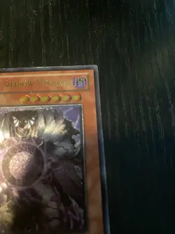 Yugioh Caius the Shadow Monarch Ultimate Rare TU03-EN000 Moderately Played - Image 3