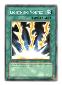 Lightning Vortex - SD8-EN026 1st Edition - YuGiOh-LP - Image 1