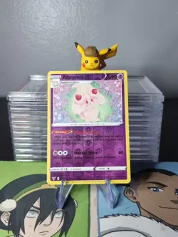 ALCREMIE VIVID VOLTAGE SET RARE REVERSE-HOLO FOIL POKEMON CARD 081/185 - Image 1