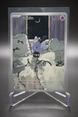 Gothita 124/086 SV8 Twilight Masquerade Illustration Rare Holo Pokemon Card NM - Image 1