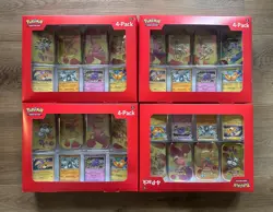 Pokemon 4 Pack Mini Tins + 4 Promo Cards Bundle - 151 SAMS CLUB EXCLUSIVE 4x - Image 1