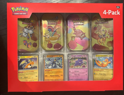 Pokemon 4 Pack Mini Tins + 4 Promo Cards Bundle - 151 SAMS CLUB EXCLUSIVE 4x - Image 3