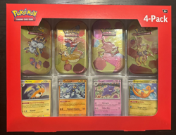 Pokemon 4 Pack Mini Tins + 4 Promo Cards Bundle - 151 SAMS CLUB EXCLUSIVE 4x - Image 4