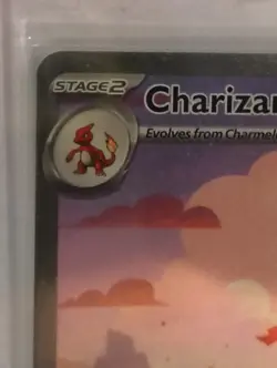 Charizard EX Pokemon Card 330 HP, Brave Wing, Explosive Vortex - Image 4