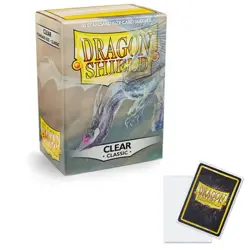 Dragon Shield Classic - Clear (100-Pack) - Dragon Shield Card Sleeves - For Poke - Image 2