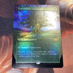 Concordant Crossroads X1 Mtg Double Masters Nm Borderless Foil - Image 1