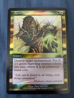 Aura Mutation - FOIL - Invasion - MTG Magic the Gathering - Image 1
