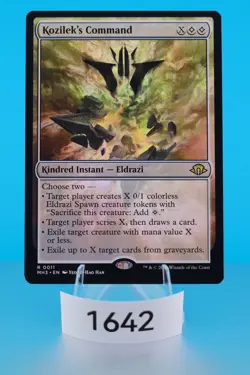 MTG Kozilek's Command Modern Horizons 3 Regular #11 - Image 1