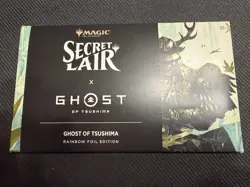 MTG Secret Lair x Ghost of Tsushima Rainbow Foil Sealed IN HAND SHIPS ASAP - Image 1