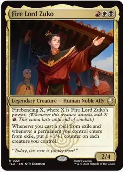 Fire Lord Zuko - Avatar: The Last Airbender - IN HAND Fast Ship! - Image 1