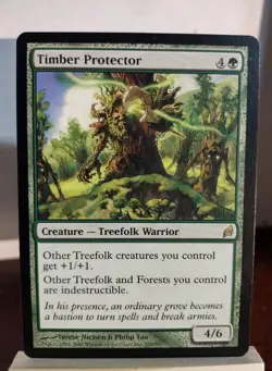 MTG Timber Protector Lorwyn MP X1 Magic The Gathering - Image 1