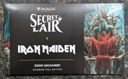Secret Lair Magic MTG x Iron Maiden Eddie Unchained Rainbow Foil​ Edition NEW - Image 1