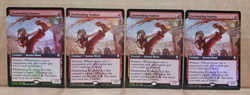MTG Firebending Student Foil Buy A Box Promo Avatar x4 NEW! - Image 1