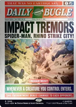 🔥MTG Spider-Man FOIL Secret Lair Drop PRESALE Daily Bugle Breaking News🔥 - Image 3