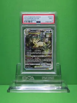 POKEMON 2023 CROWN ZENITH LEAFEON VSTAR GALARIAN GALLERY GG35 PSA 9 - Image 1