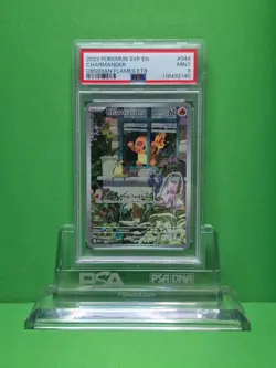 POKEMON 2023 OBSIDIAN FLAMES ETB CHARMANDER PROMO 044 PSA 9 - Image 1