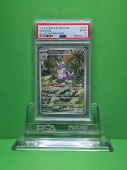 POKEMON 2023 MEW 151 NIDOKING ILLUSTRATION RARE 174 PSA 9 - Image 1