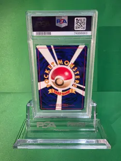 1997 POKEMON JAPANESE ROCKET GRIMER 88 PSA 6 - Image 2