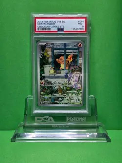POKEMON 2023 OBSIDIAN FLAMES ETB CHARMANDER PROMO 044 PSA 9 - Image 1