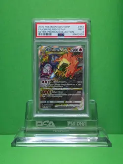 POKEMON 2022 SWSH PROMO CHARIZARD VSTAR FULL ART SWSH262 PSA 9 - Image 1