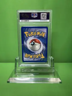 2002 POKEMON EXPEDITION 65 TYPHLOSION-REVERSE FOIL PSA 8 - Image 2