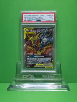 POKEMON 2019 HIDDEN FATES ETB PROMO MOLTRES & ZAPDOS & ARTICUNO GX SM210 PSA 9 - Image 1