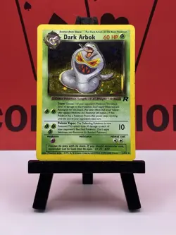 Dark Arbok 2/82 Team Rocket Holo Rare 1999 WOTC Pokemon TCG MP - Image 2